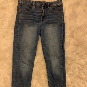 Blue jeans from American Eagle